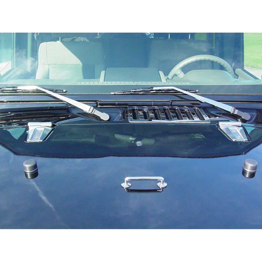 KENTROL Jeep TJ/JK Footman Loop 97-18 Wrangler TJ/JK Polished Silver Kentrol  30535