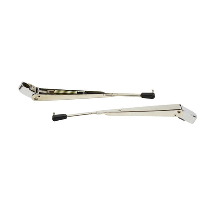 KENTROL Jeep YJ Windshield Wiper Arms Pair 87-95 Wrangler TJ Polished Silver Kentrol  30545