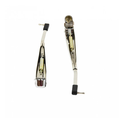 KENTROL Jeep YJ Windshield Wiper Arms Pair 87-95 Wrangler TJ Polished Silver Kentrol  30545