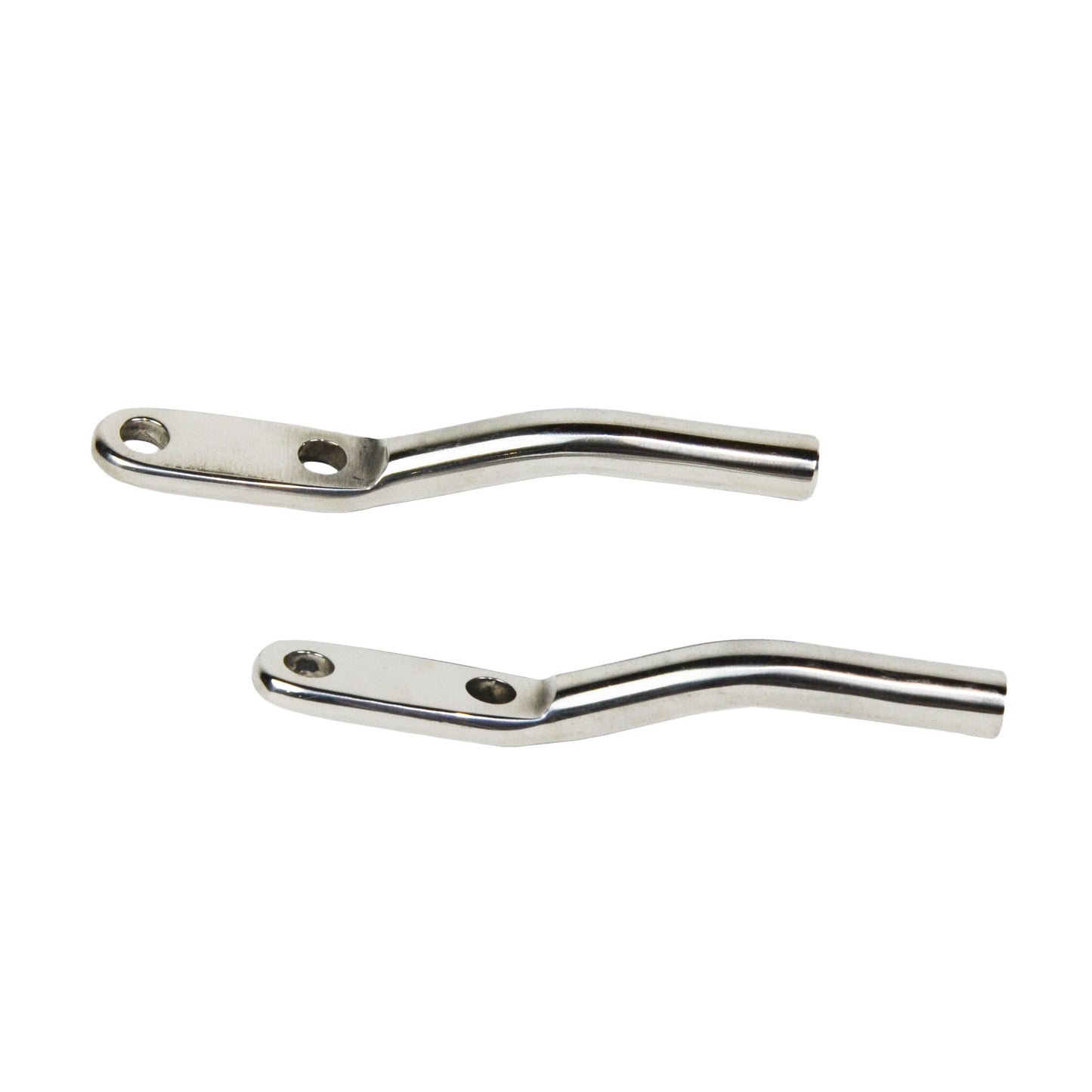 KENTROL Jeep CJ/YJ Door Strap Pins Pair 76-95 CJ and Wrangler YJ Polished Silver Kentrol  30549