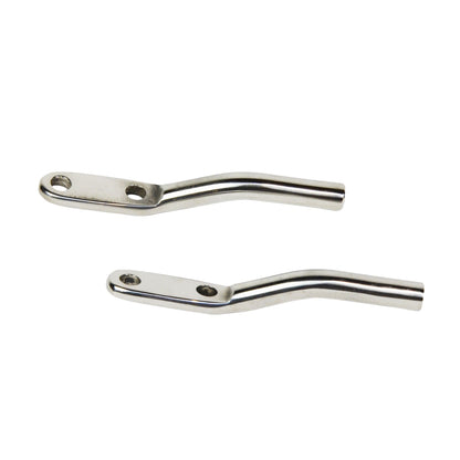 KENTROL Jeep CJ/YJ Door Strap Pins Pair 76-95 CJ and Wrangler YJ Polished Silver Kentrol  30549