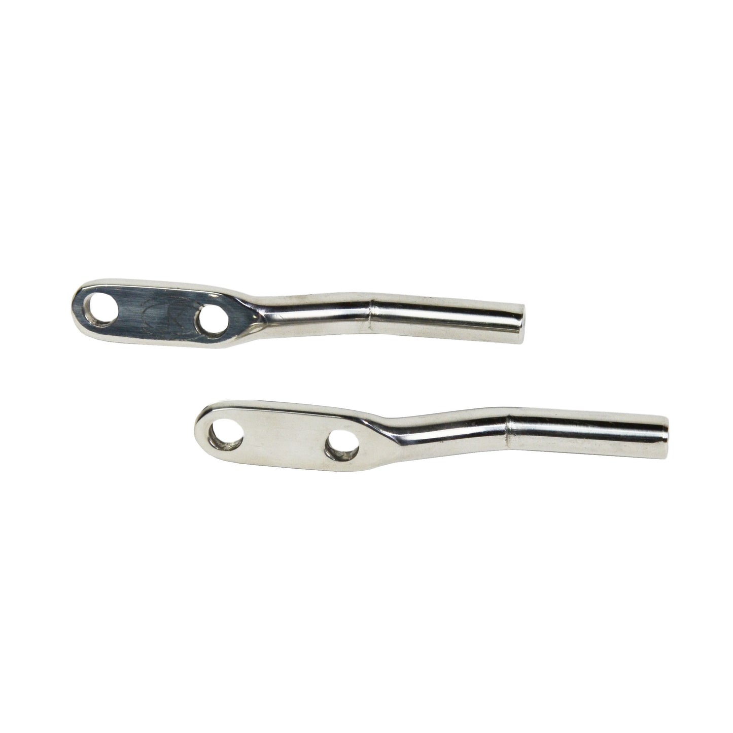 KENTROL Jeep CJ/YJ Door Strap Pins Pair 76-95 CJ and Wrangler YJ Polished Silver Kentrol  30549