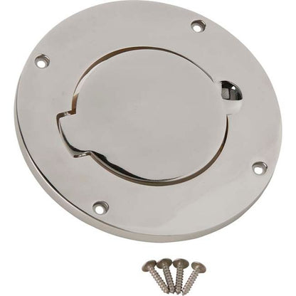 KENTROL Jeep TJ Billet Style Gas Hatch 97-06 Wrangler TJ Polished Silver Kentrol  30553