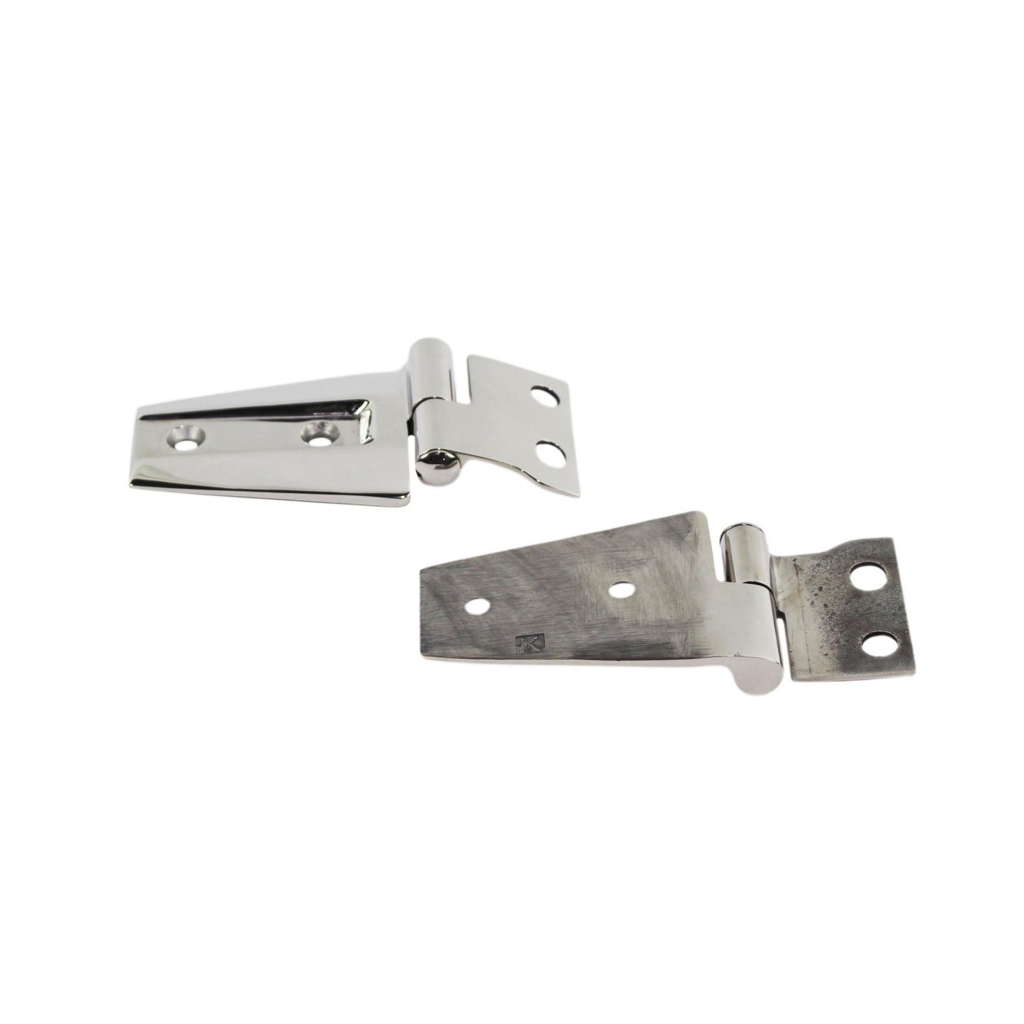 Kentrol Hood Hinges (Polished Stainless Steel) for 07-18 Jeep Wrangler JK 2 and 4 Door Models 30572