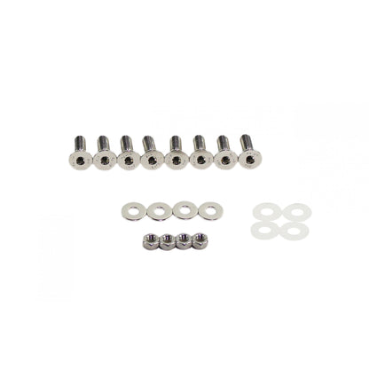 KENTROL Jeep JK Door Hinge Set 4 Pieces 2 Door 07-18 Wrangler JK Polished Silver Kentrol  30575