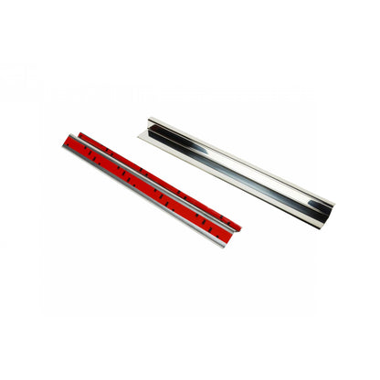 KENTROL Jeep JK Entry Guards Pair 2 Door 07-18 Wrangler JK Polished Silver Kentrol  30584