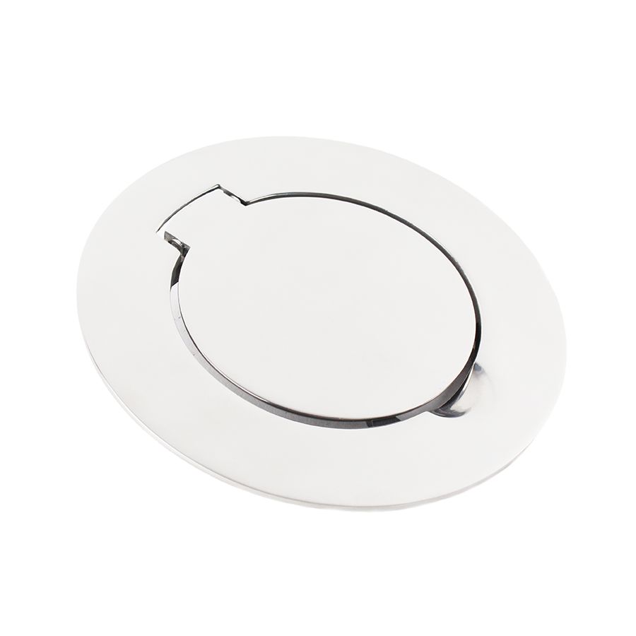 KENTROL Jeep JK Billet Style Gas Hatch 07-18 Wrangler JK Polished Silver Kentrol  30586