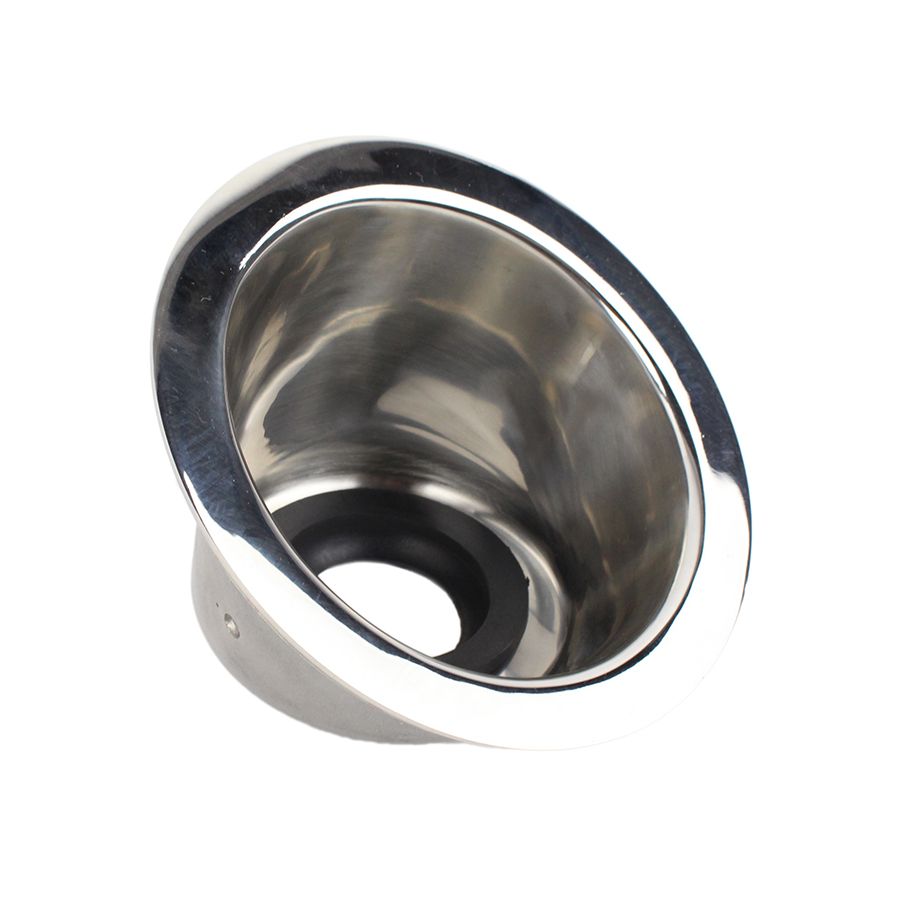 KENTROL Jeep JK Gas Filler Neck 2 Door 07-18 Wrangler JK Polished Silver Kentrol  30587