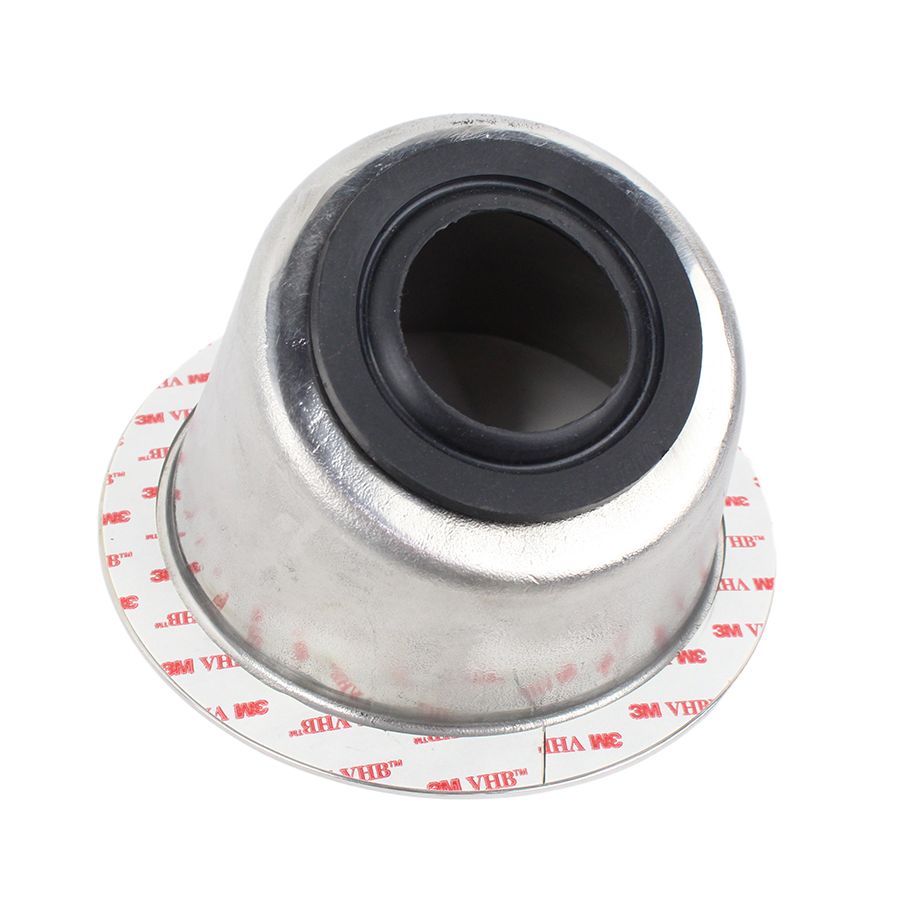 KENTROL Jeep JK Gas Filler Neck 2 Door 07-18 Wrangler JK Polished Silver Kentrol  30587