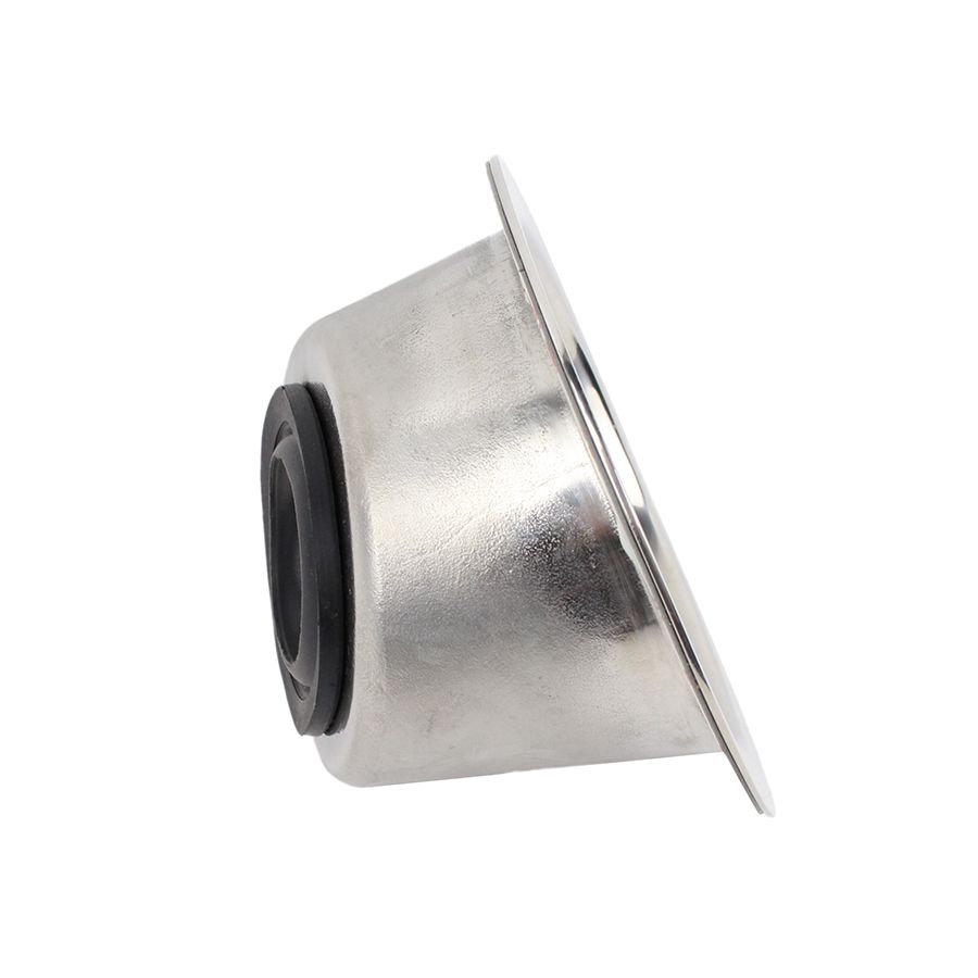 KENTROL Jeep JK Gas Filler Neck 2 Door 07-18 Wrangler JK Polished Silver Kentrol  30587