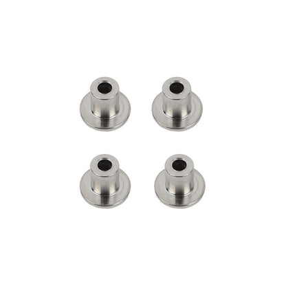 KENTROL Jeep JK JK OEM Anti-Theft Door Nuts 2 Door 07-18 Wrangler JK Polished Silver Kentrol  30713