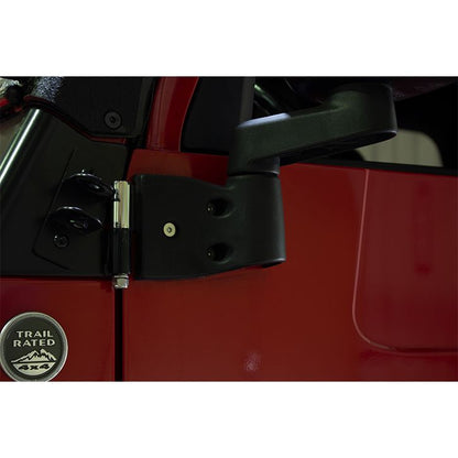 KENTROL Jeep TJ Door Hinge Set of 4 Pieces Polished For 03-06 Jeep Wrangler TJ Kentrol  30719