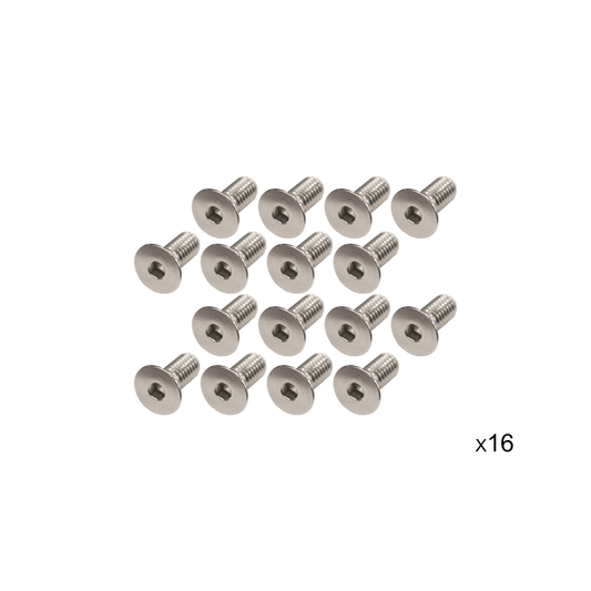 KENTROL Jeep Windshield Bolts For 76-86 CJ5,7,8 87-95 Wranger 16 Pack Stainless Kentrol  30733