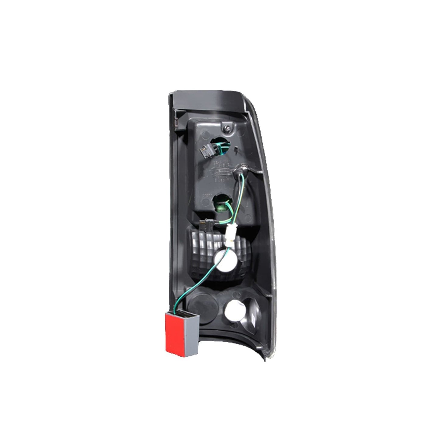 Anzo USA | LED Tail Light Assembly LED Clear Lens Black Housing Pair | Fits Silverado 1500 | 311012
