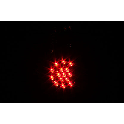 Anzo USA | LED Tail Light Assembly LED Clear Lens Black Housing Pair | Fits Tacoma | 311042