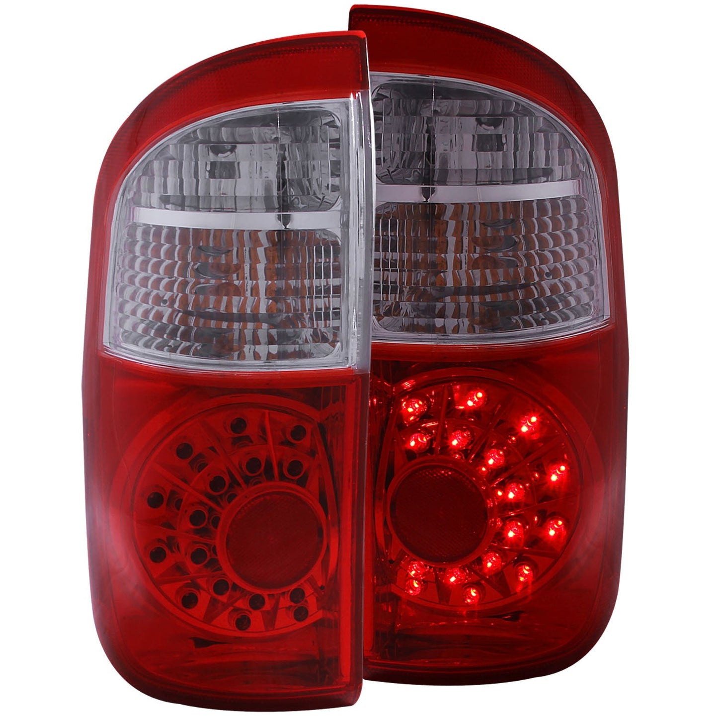 Anzo USA | LED Tail Light Assembly LED Red/Clear Lens Pair | Fits Tundra | 311060
