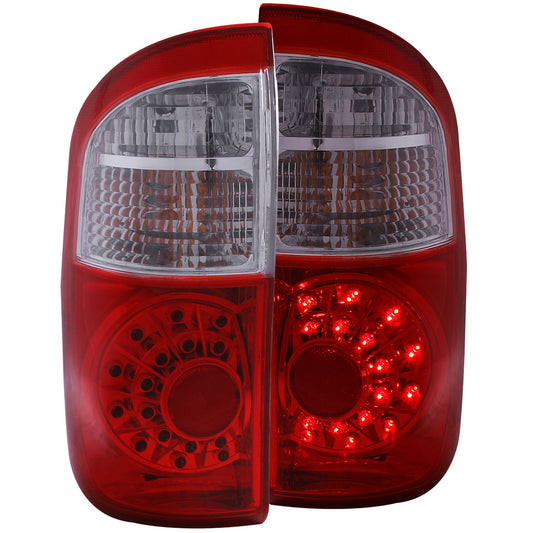 Anzo USA | LED Tail Light Assembly LED Red/Clear Lens Pair | Fits Tundra | 311060