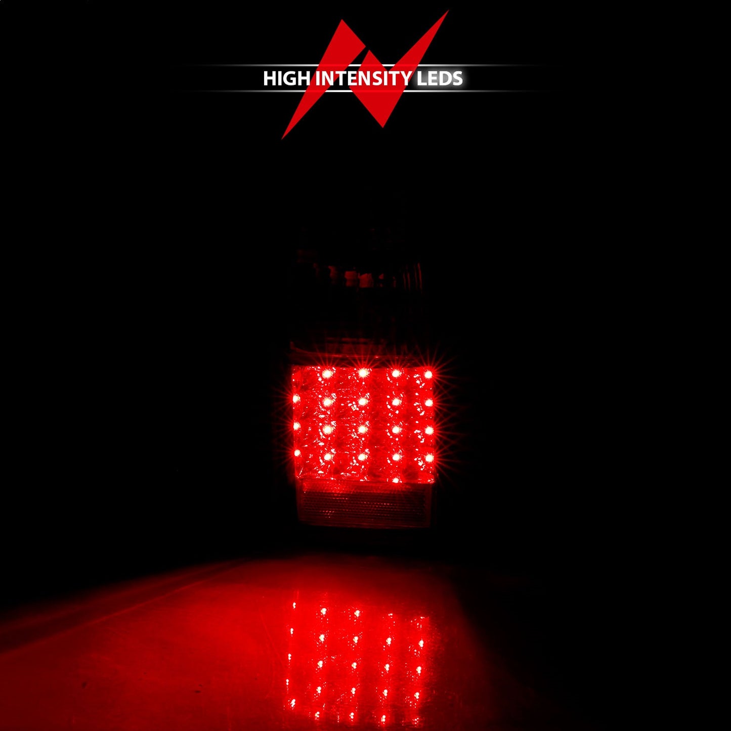 Anzo USA | LED Tail Light Assembly LED Red/Clear Lens Pair | Fits 4Runner | 311070