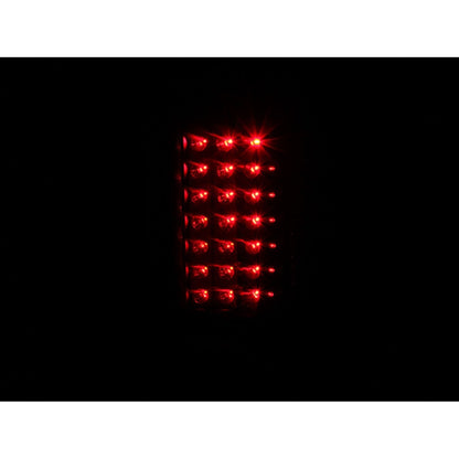 Anzo USA | LED Tail Light Assembly LED Clear Lens Black Housing Pair | Fits Ram 1500 | 311123