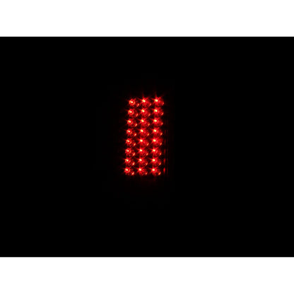 Anzo USA | LED Tail Light Assembly  LED  Black Housing  Pair  |  Fits F-250 Super Duty | 311127