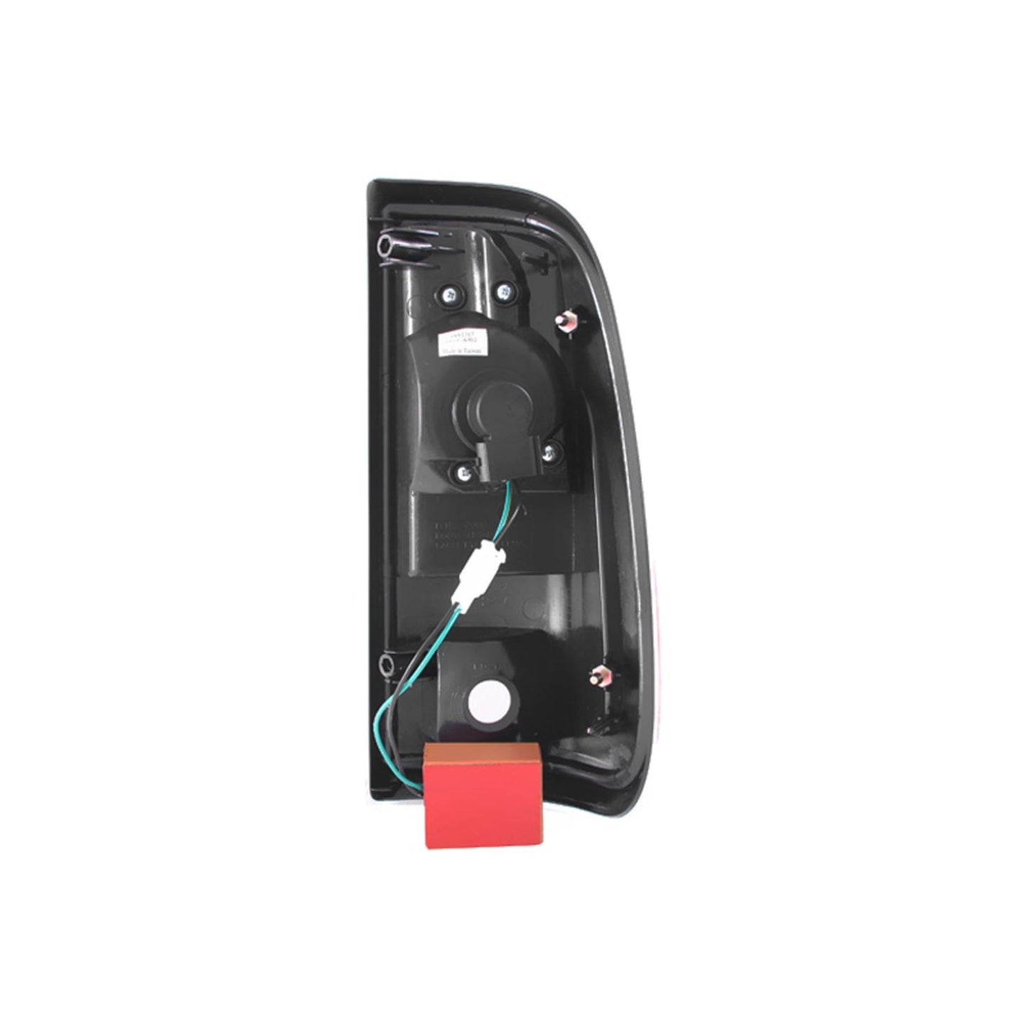 Anzo USA | Tail Light Assembly  LED  Clear Lens  Chrome Housing  Pair  |  Fits F-250 Super Duty | 311128
