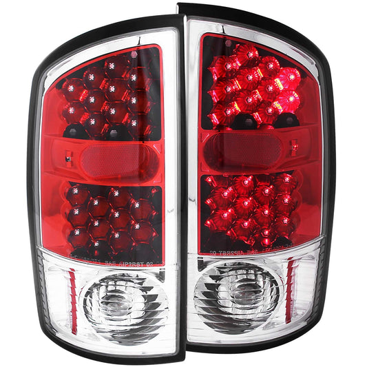 Anzo USA | LED Tail Light Assembly LED Red/Clear Lens Pair | Fits Ram 1500 | 311133