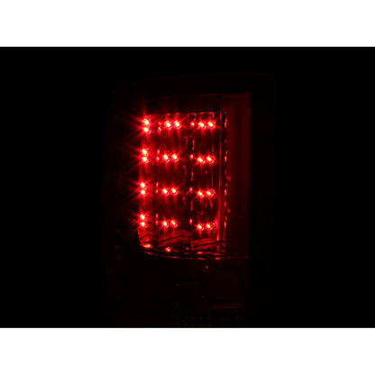 Anzo USA | LED Tail Light Assembly LED Clear Lens Black Housing Pair | Fits Ram 1500 | 311144