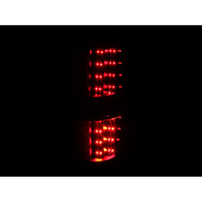 Anzo USA | LED Tail Light Assembly LED Clear Lens Black Housing Pair | Fits F-150 | 311145