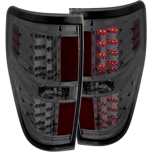 Anzo USA | LED Tail Light Assembly LED Smoke Lens Pair | Fits F-150 | 311170