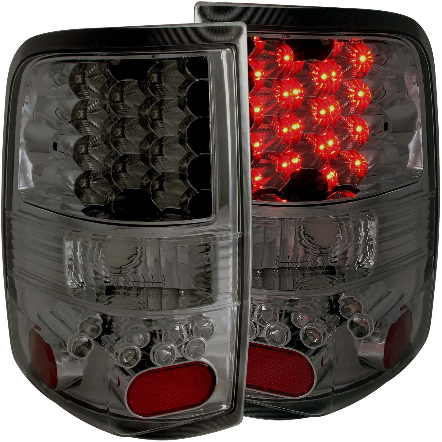 Anzo USA | LED Tail Light Assembly LED Smoke Lens Pair | Fits F-150 | 311171