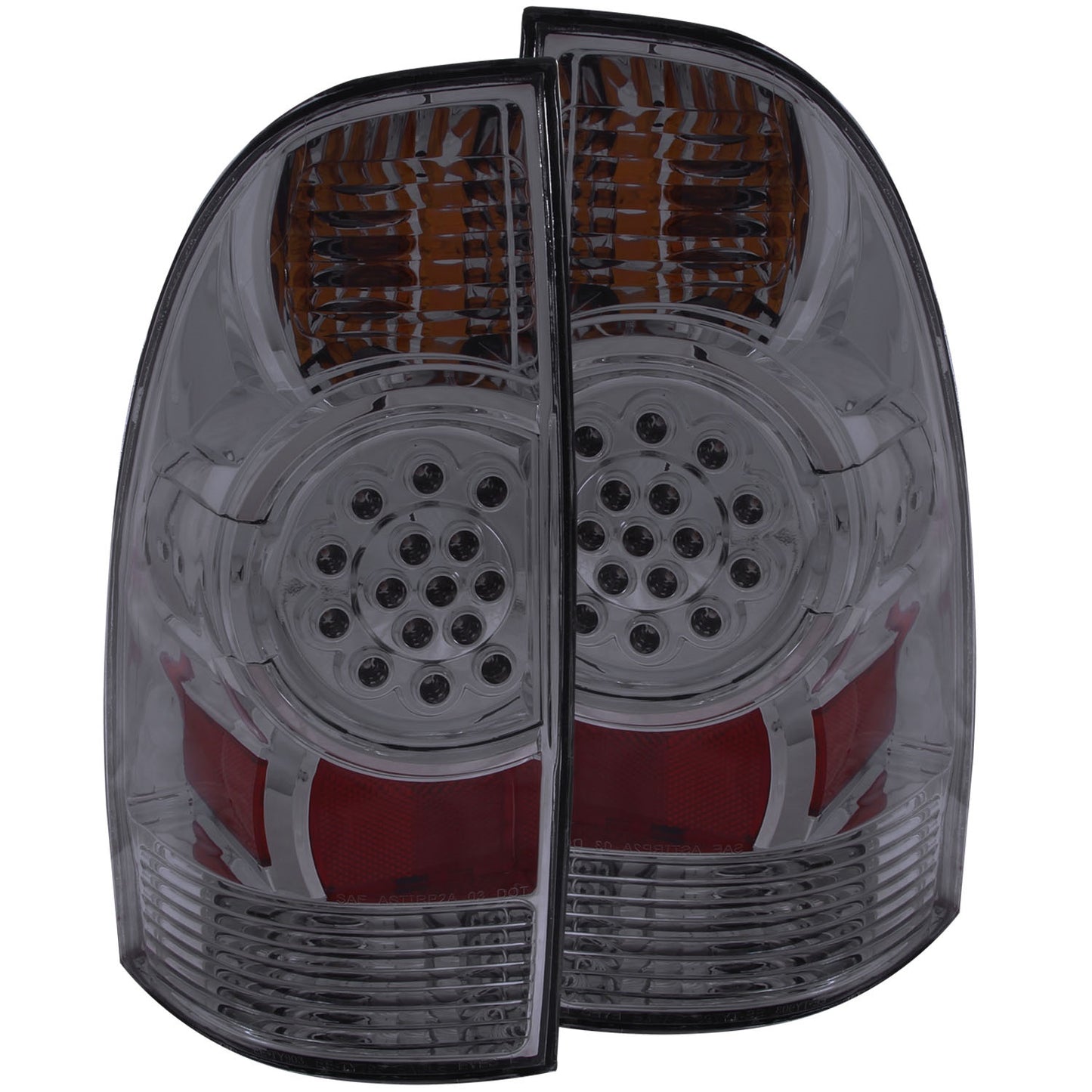 Anzo USA | LED Tail Light Assembly LED Smoke Lens Pair | Fits Tacoma | 311179