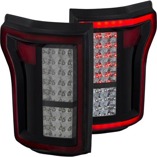 Anzo USA | LED Tail Light Assembly LED Red/Smoke Lens Pair | Fits F-150 | 311263