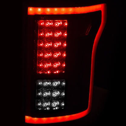 Anzo USA | LED Tail Light Assembly LED Red/Smoke Lens Pair | Fits F-150 | 311263