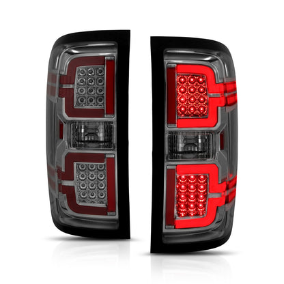 Anzo USA | LED Tail Light Assembly LED Smoke Lens Pair | Fits Silverado 1500 | 311290