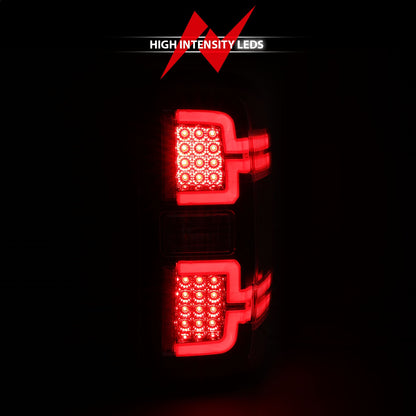 Anzo USA | Tail Light Assembly LED Red/Clear Lens Pair | Fits Silverado 1500 | 311292