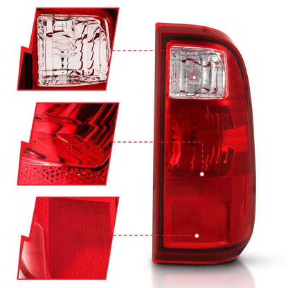 Anzo USA | Tail Light Assembly  Red/Clear Lens  OE Replacement  |  Fits F-250 Super Duty | 311305