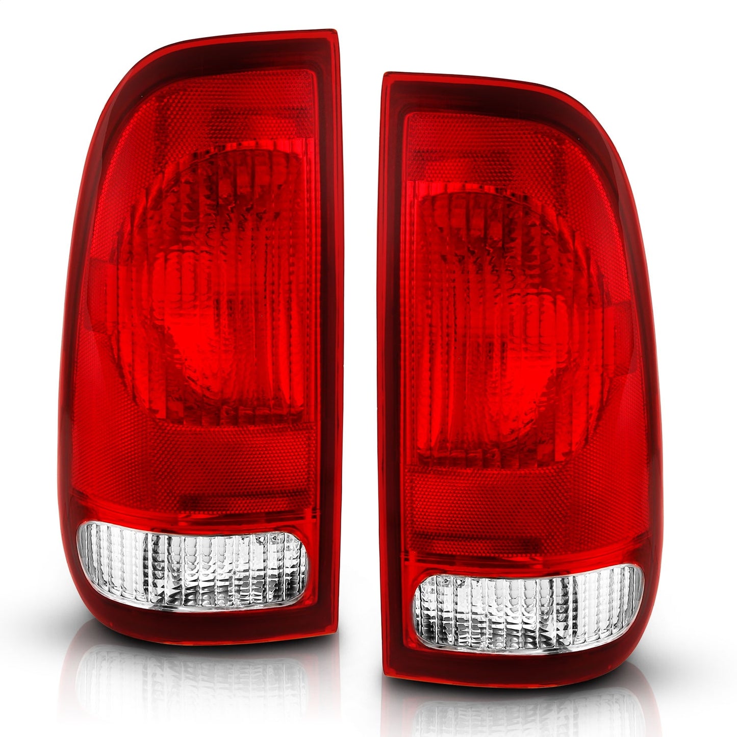 Anzo USA | Tail Light Assembly Red/Clear Lens OE Replacement | Fits F-250 Super Duty | 311307