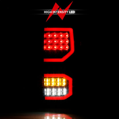 Anzo USA | LED Tail Light Assembly LED Smoke Lens Black Housing Pair | Fits Tundra | 311337