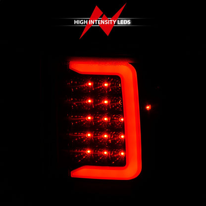 Anzo USA | LED Tail Light Assembly LED Clear Lens Black Housing w/Light Bar Pair | Fits Ranger | 311359