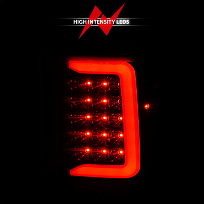 Anzo USA | LED Tail Light Assembly LED Smoke Lens Black Housing w/Light Bar Pair | Fits Ranger | 311360