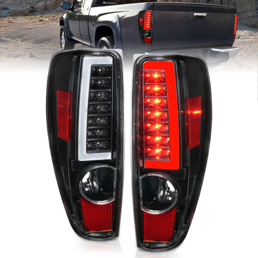 Anzo USA | LED Tail Light Assembly LED Black Housing w/Light Bar Pair | Fits Colorado | 311382