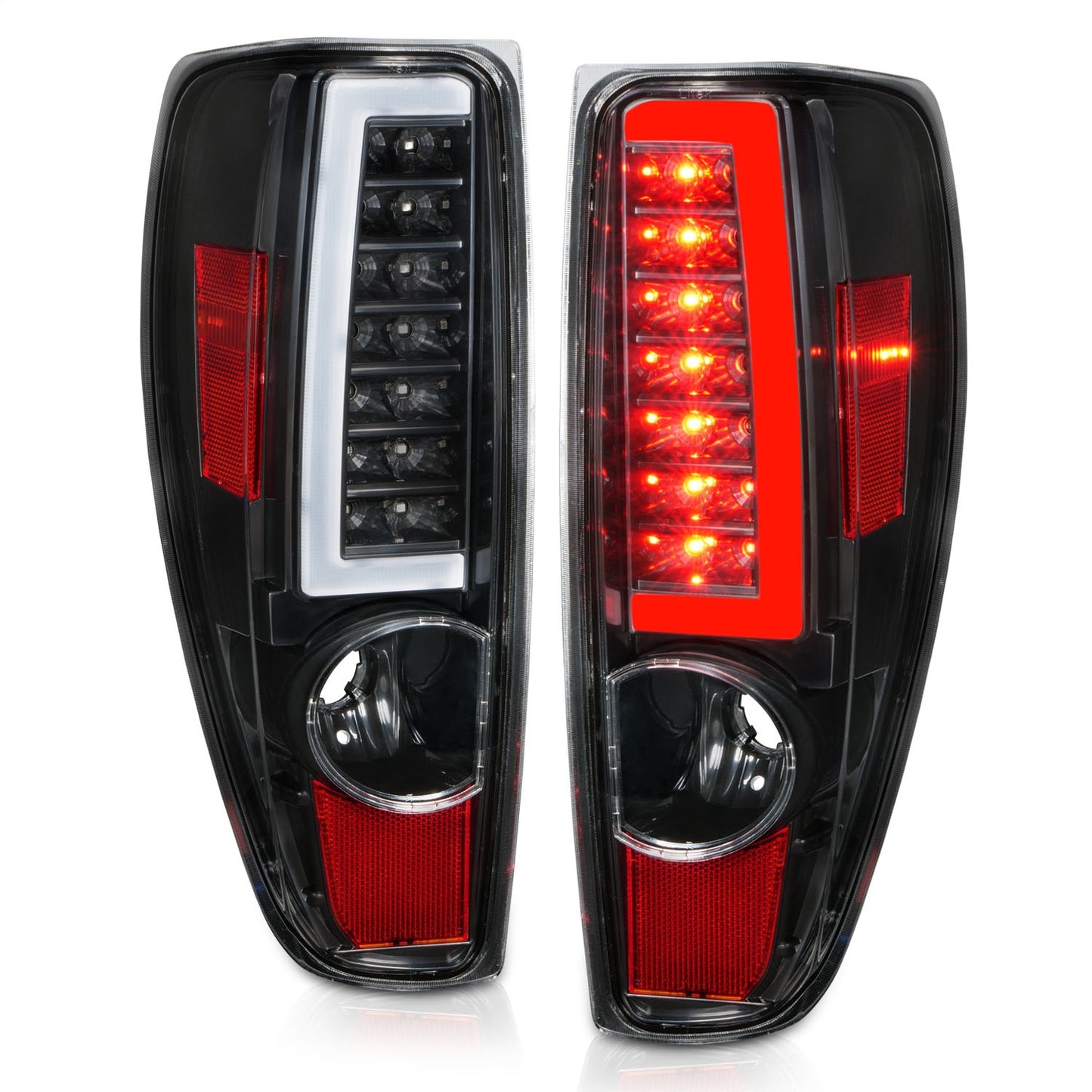Anzo USA | LED Tail Light Assembly LED Black Housing w/Light Bar Pair | Fits Colorado | 311382