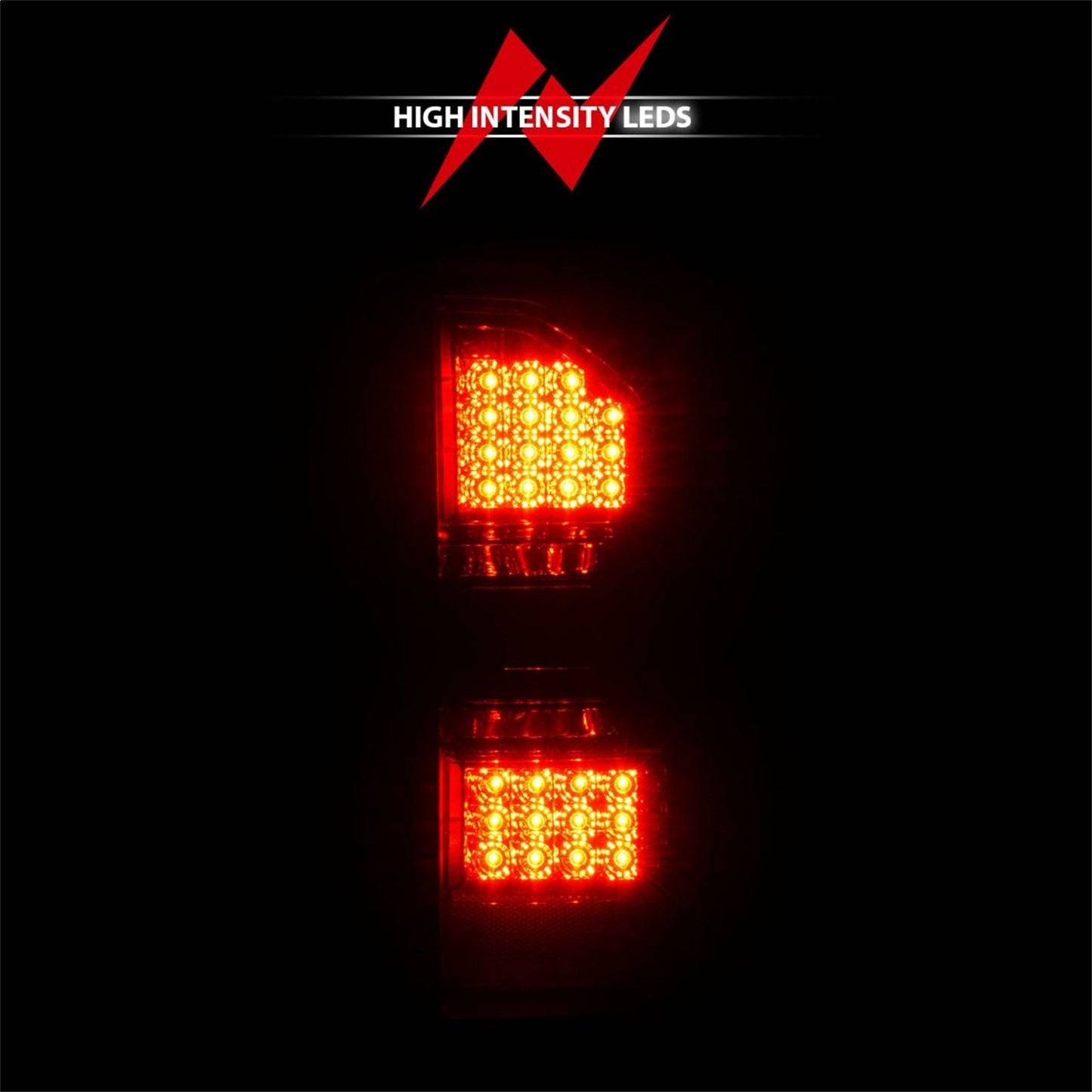 Anzo USA | LED Tail Light Assembly Smoke Lens Black Housing Pair | Fits Sierra 1500 | 311398