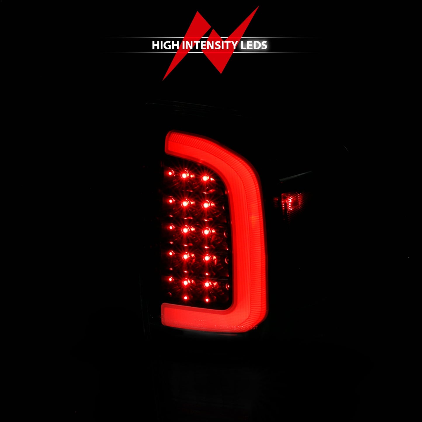 Anzo USA | LED Tail Light Assembly Clear Lens Black Housing w/Light Bar Sequential | Fits Tacoma | 311400