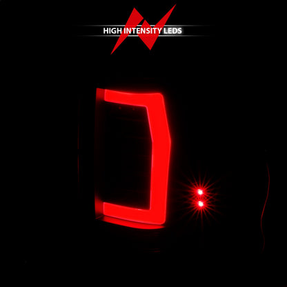 Anzo USA | Tail Light Assembly LED Clear Lens Black Housing w/Light Bar Pair | Fits TITAN | 311420