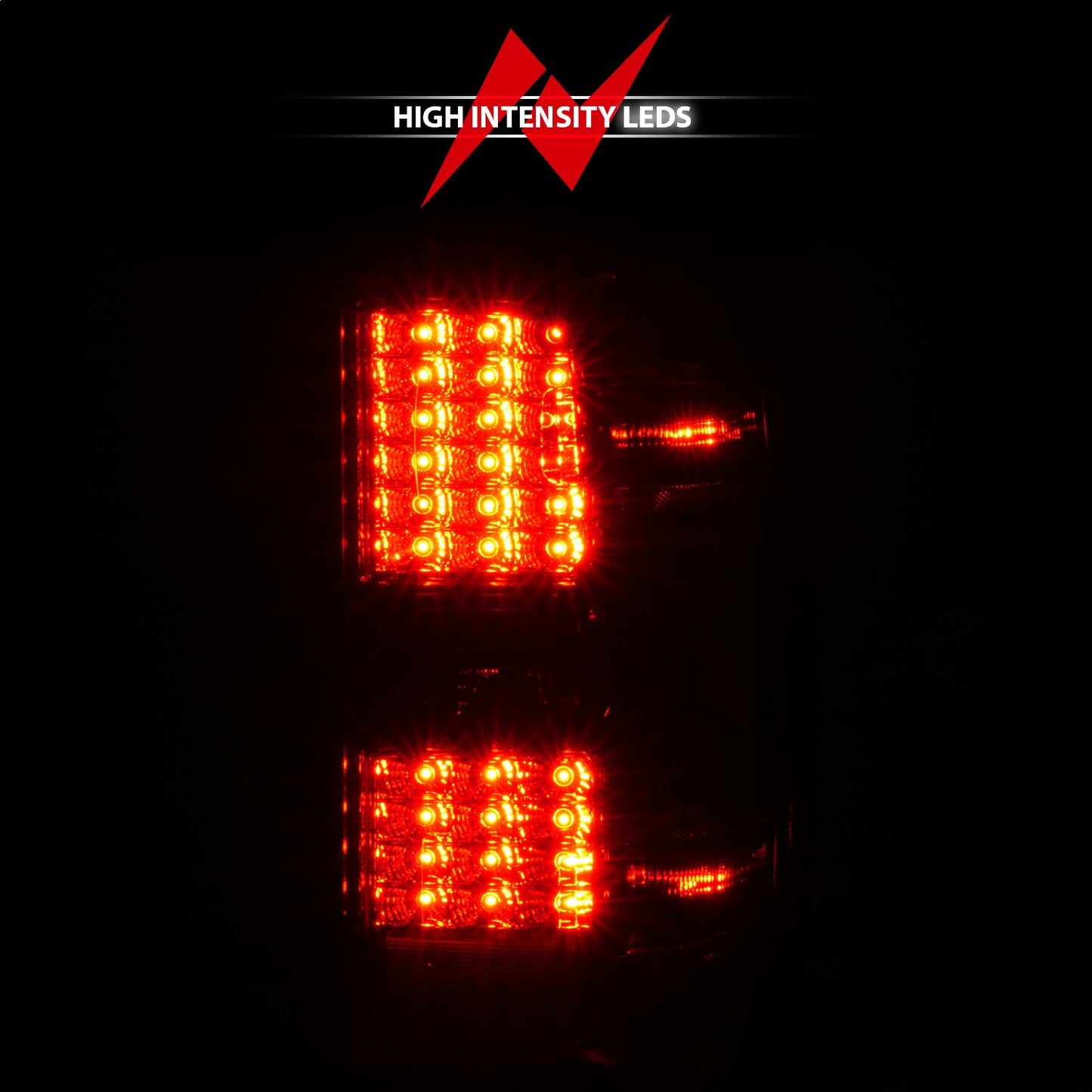 Anzo USA | Tail Light Assembly LED Smoke Lens Chrome Housing Pair | Fits Silverado 1500 | 311424