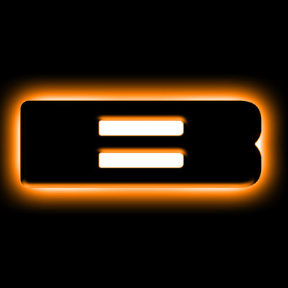 ORACLE Lighting Universal Illuminated LED Letter Badges - Amber LED (BRONCO COMBO 6X Letters)