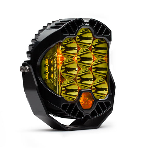 BAJA DESIGNS LED Light Pods High Speed Spot Pattern Baja Amber LP9 Series Baja Designs I 320011