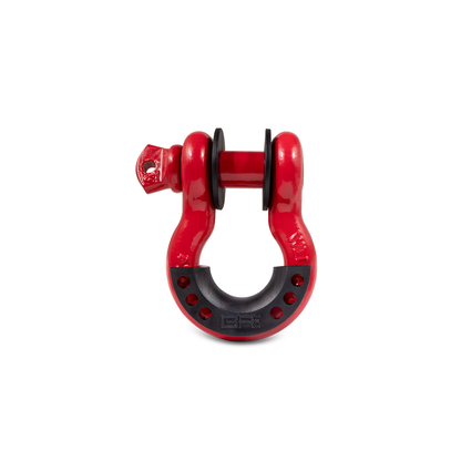 Body Armor 4x4 3/4 RED D-RING WITH ISOLATORS (SINGLE) 3204