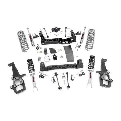 Rough Country N3 Shocks & Rear Variable Rate Coils 6 Inch Lift Kit I 33232